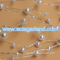 Acrylic Pearl Bead Garland Artificial Tree Branches